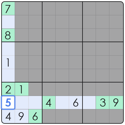 sudoku hidden singles method